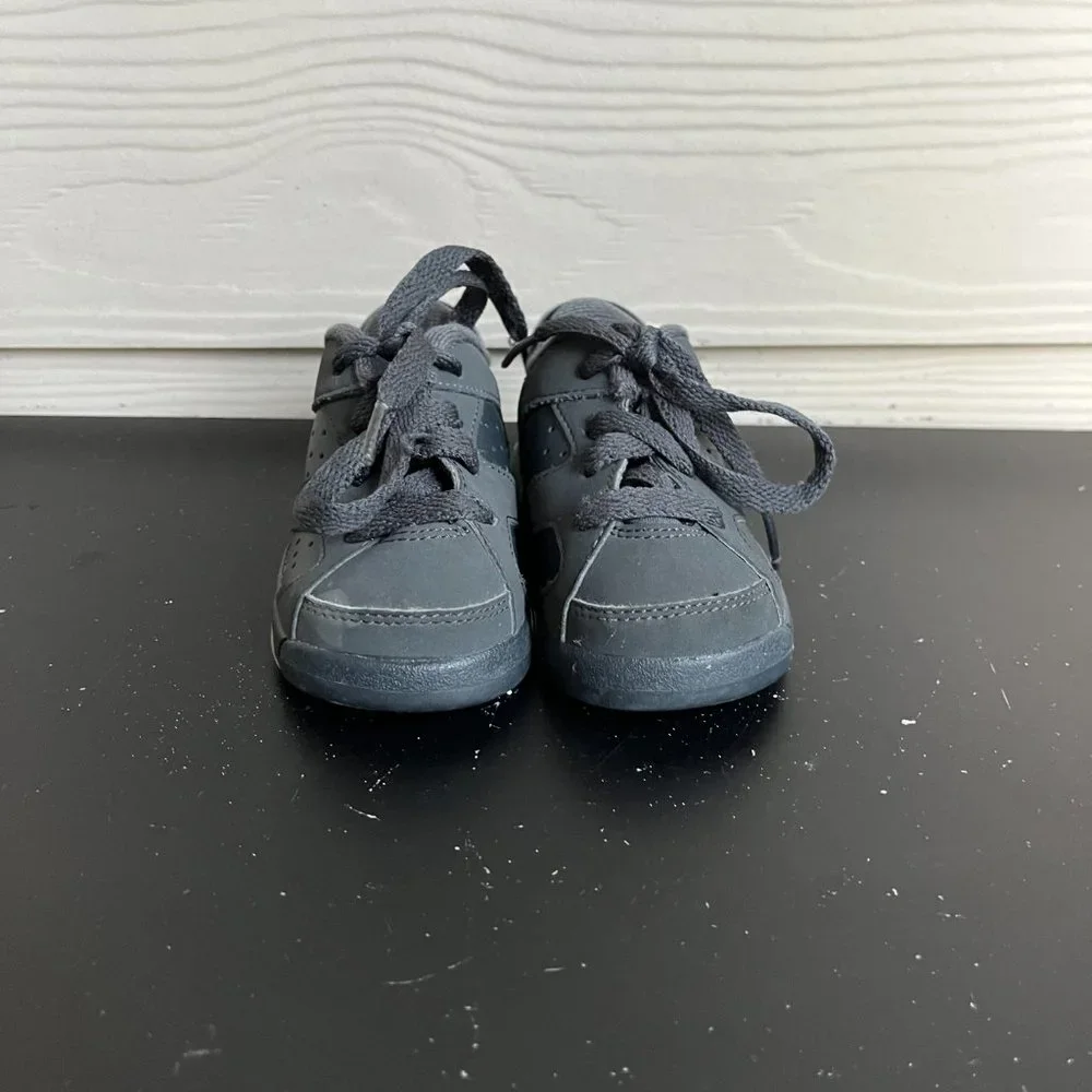Jordan Nike Toddler Retro 6 Low Mint Foam Shoes Sneakers Sz 5C Style 768885-015 - Picture 3 of 11